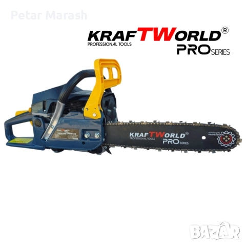 Бензинова резачка KraftWorld PRO 7.5 HP, 72cc, Easy Start, антивибрационна система, снимка 12 - Градинска техника - 52222936