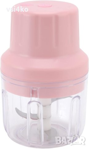 Мини кухненски чопър за месо, чесън, зеленчуци и други – безжичен

, снимка 2 - Друга електроника - 43682369