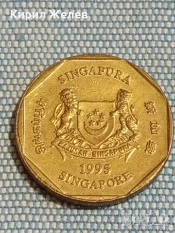 Две монети 1 реал 2012г. Бразилия/ 1 долар 1995г. Сингапур за КОЛЕКЦИЯ 49348, снимка 7 - Нумизматика и бонистика - 48755612