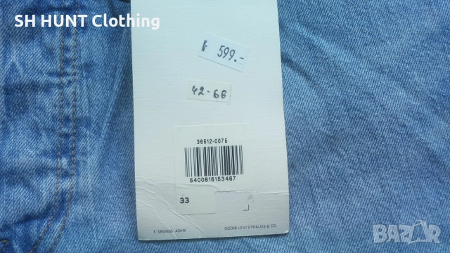 Levi's Mens Original Short Jeans Размер 33 / M оригинални мъжки къси панталони 42-68, снимка 4 - Къси панталони - 53308430