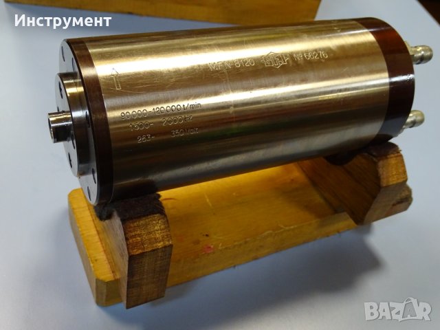 Високооборотен шпиндел за шлайф SFJ FISCHER MFN8120 grinding spindle 90000-120000 min-1, снимка 2 - Резервни части за машини - 43986353