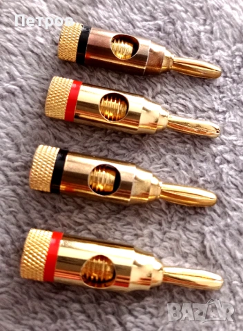 Банан щекери конектори за тонколони