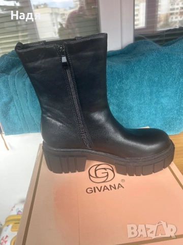 GIVANA боти 39 , стилни и удобни, снимка 2 - Дамски боти - 52477631