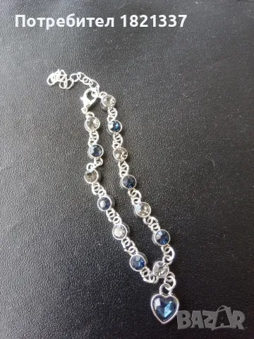 Гривна с кристали , снимка 4 - Гривни - 47635314