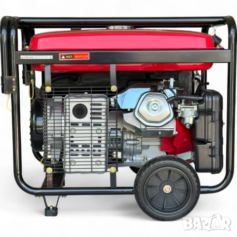 7.0 KW Генератор за ток монофазен с дисплей с ел. старт - 16 Hp, снимка 6 - Други машини и части - 41463341