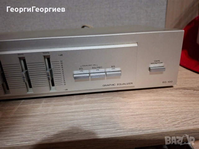 FISHER EQ-100, снимка 3 - Ресийвъри, усилватели, смесителни пултове - 53457751