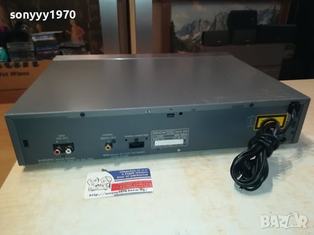 DENON DCD-210 CD ВНОС SWISS 2811231630LK1ED, снимка 11 - Ресийвъри, усилватели, смесителни пултове - 43183885