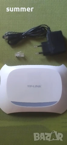 Роутер TL-WR840N, скорост 300 Mbps, снимка 6 - Мрежови адаптери - 50953126