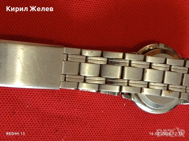 Стар механичен часовник РАКЕТА СССР рядък за КОЛЕКЦИЯ 51872, снимка 5 - Антикварни и старинни предмети - 53493270