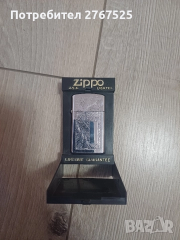 1998 година зипо zippo slim venetian бензинова запалка подарък, снимка 5 - Запалки - 52921047