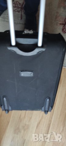 Куфар карета черен 50 см, снимка 2 - Куфари - 40182131