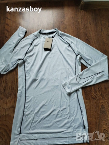 Nike Pro Dri-FIT Men's Tight Fit - страхотна фитнес блуза НОВА XL, снимка 4 - Блузи - 53385492