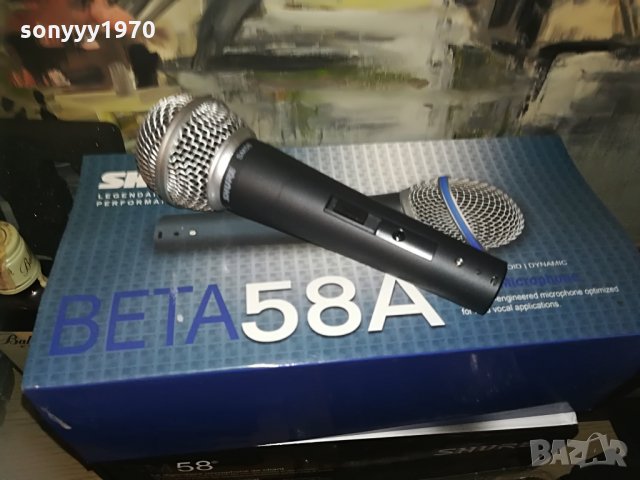 shure sm58-КОМПЛЕКТ-microphone-внос швеицария, снимка 8 - Микрофони - 29066986