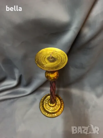 ВИСОК МЕТАЛЕН СВЕЩИК, снимка 4 - Колекции - 49313703