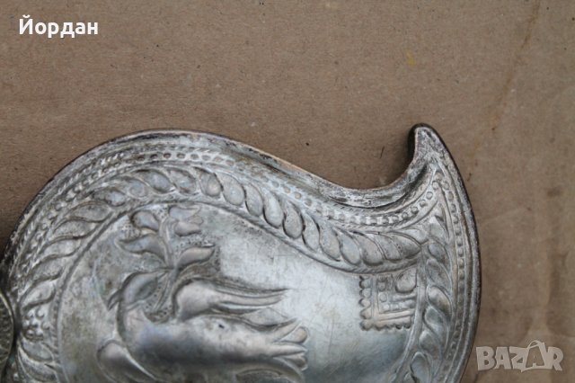 Сребърни възрожденски пафти, снимка 7 - Антикварни и старинни предмети - 38288810