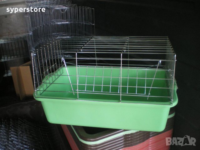 Клетка за зайци, морски свинчета и др Малка L клетка за заек, снимка 4 - Други стоки за животни - 8941740