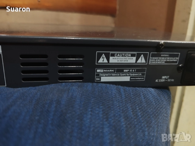Усилвател ,,Mark" MMP 10 AT, снимка 8 - Ресийвъри, усилватели, смесителни пултове - 51732172