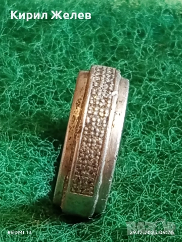 Модерен сребърен пръстен ESPRIT  майсторска ръчна изработка 30341, снимка 3 - Пръстени - 52925252