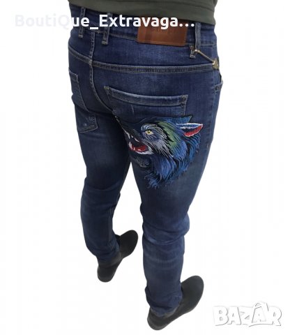 Мъжки дънки Gucci Warewolf 1024 !!!, снимка 2 - Дънки - 38976280