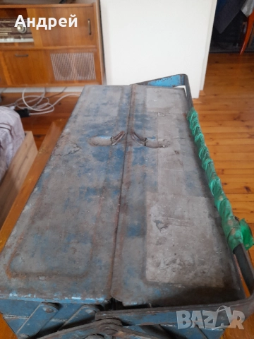 Старо метално сандъче за инструменти, снимка 5 - Други ценни предмети - 52080136