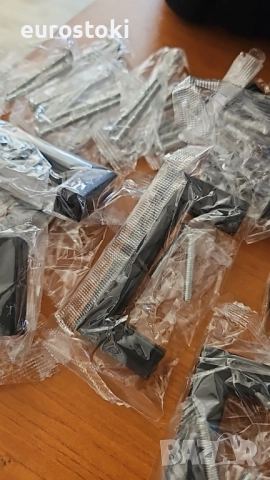 Комплект от 12 броя матово черни квадратни дръжки за шкафове 7,6 см, за чекмеджета, снимка 7 - Шкафове - 51766369