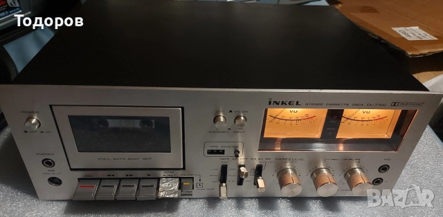 Inkel CK-7700 Vintage Stereo Cassette Deck , снимка 3 - Декове - 52513902