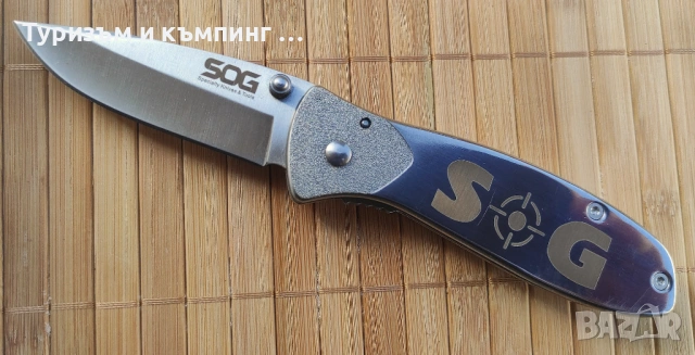 Малък сгъваем нож Sog, снимка 4 - Ножове - 53012295