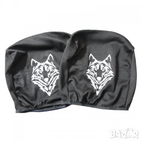 Калъфи за подглавник - 2 броя с картинка Вълк, снимка 1