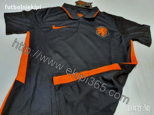 ПРОМО - Холандия оригинална тениска EURO2020 - черна, снимка 3 - Тениски - 33198961
