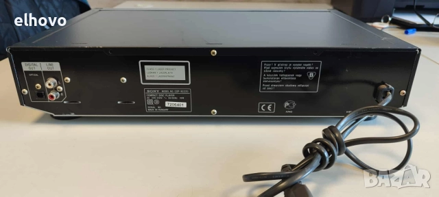 CD player SONY CDP-XE220#4, снимка 3 - Аудиосистеми - 51591174