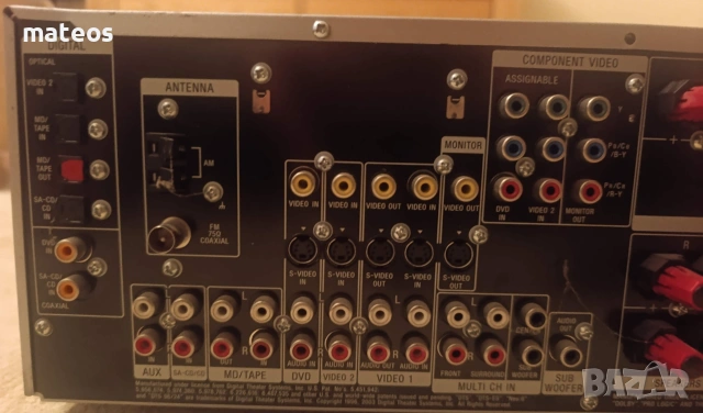 Усиловател Sony str de 698, снимка 4 - Ресийвъри, усилватели, смесителни пултове - 53596319