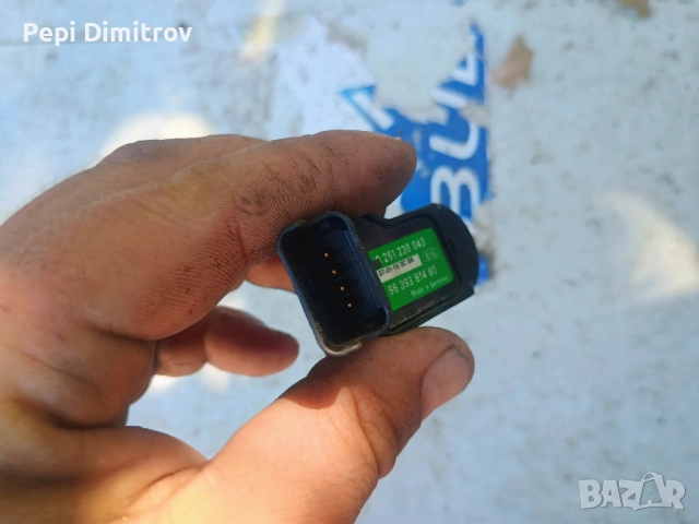 MAP сензор за Peugeot, Citroen 1.4, 1.6, 0 261 230 043, 0261230043, 96 393 814 80, 9639381480, снимка 2 - Части - 51694969