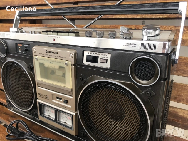 Радиокасетофон HITACHI TRK-8180Е, снимка 5 - Радиокасетофони, транзистори - 53514534