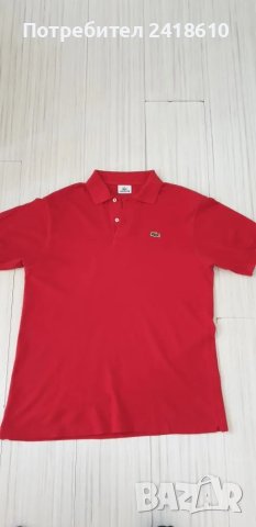 Lacoste  Pique Cotton Regular Fit Mens Size 5 - L - ОРИГИНАЛНА Тениска!, снимка 8 - Тениски - 50095627