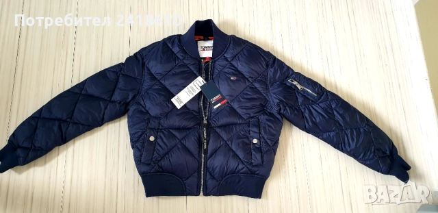 Tommy Hilfiger Womens Bomber Jacket Oversize Size XS НОВО! ОРИГИНАЛ! Дамско Зимно  Яке!, снимка 7 - Якета - 52138444