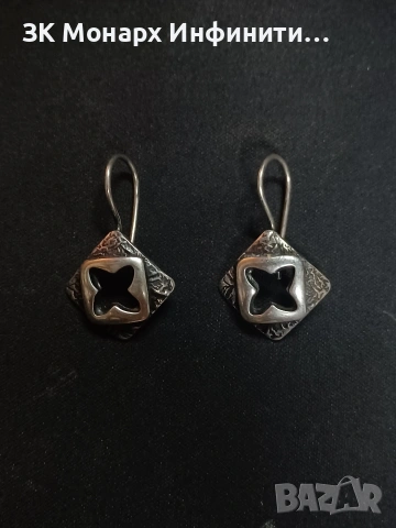 Сребърни обеци 