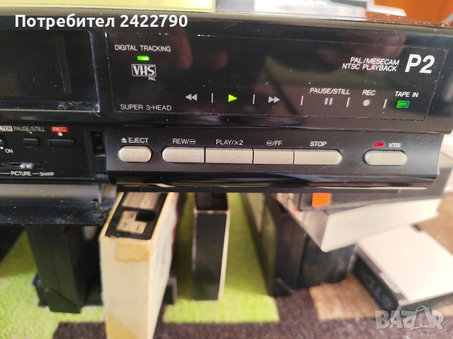 Vhs видео Panasonic , снимка 6 - Плейъри, домашно кино, прожектори - 53527166