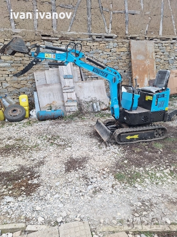мини багер 1 тон, снимка 8 - Индустриална техника - 52965079