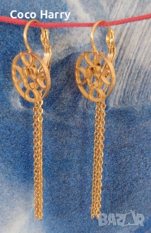 Разкошни обеци медицинска стомана , снимка 7 - Обеци - 52941815