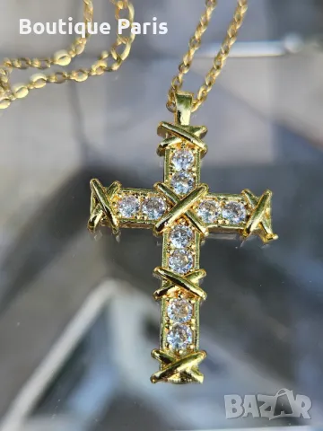 Tiffany & Co Schlumberger кръст колие 