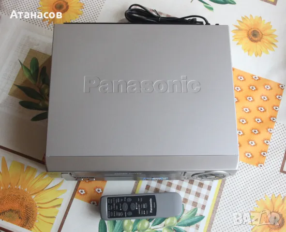 Panasonic VHS VCR SJ5 4 HEAD  Multi System видеорекордер, снимка 3 - Плейъри, домашно кино, прожектори - 49601977