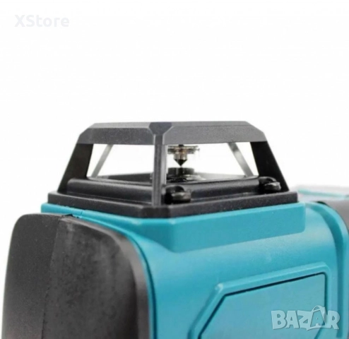 Самонивелиращ Лазерен Нивелир 4D с 16 Линии, Зелен Лазер, Тринога и Куфар, снимка 8 - Друга електроника - 52568646