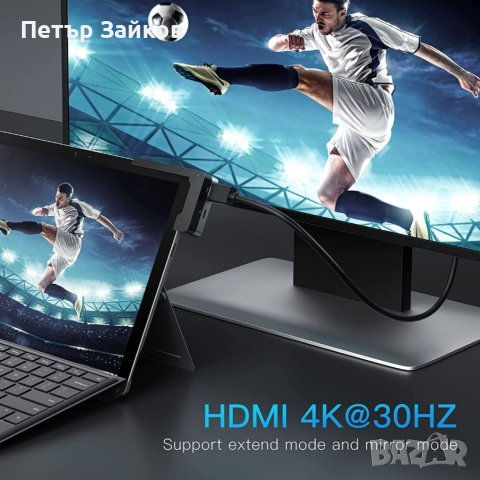 Докинг станция BYEASY Surface Pro 7, снимка 4 - Друга електроника - 40406005