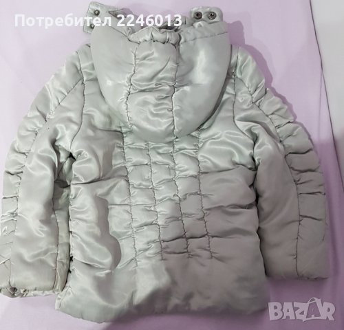 Детско сиво якенце, снимка 4 - Детски якета и елеци - 39815111