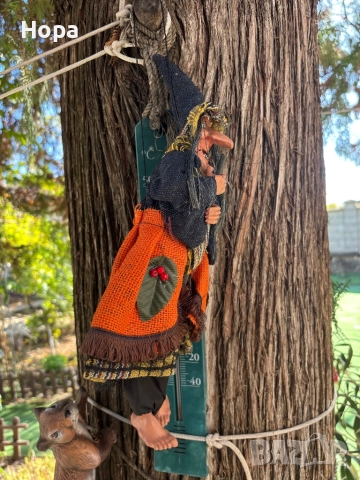 Висяща Баба Яга 30см., снимка 13 - Декорация за дома - 52263944