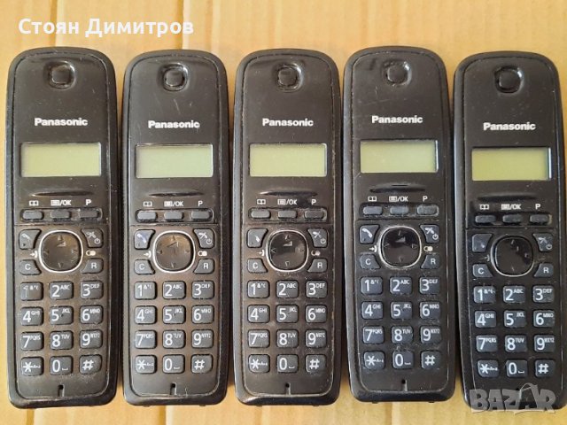 Panasonic KX-TG1611FX DECT безжични слушалки, снимка 1 - Стационарни телефони и факсове - 38633657