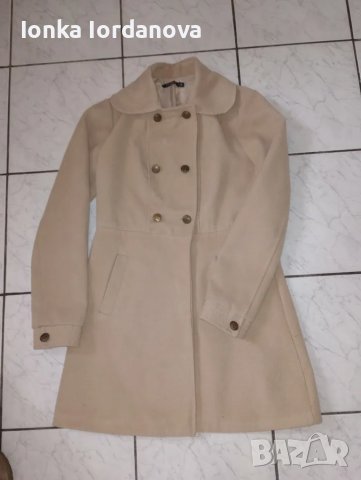 Италианско палто-кашмир, размер М, снимка 2 - Рокли - 47490227