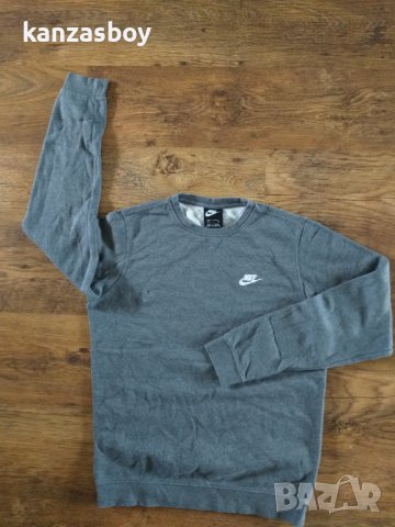 Nike Club Swoosh Crew Sweatshirt - страхотна мъжка блуза, снимка 4 - Спортни дрехи, екипи - 38140820