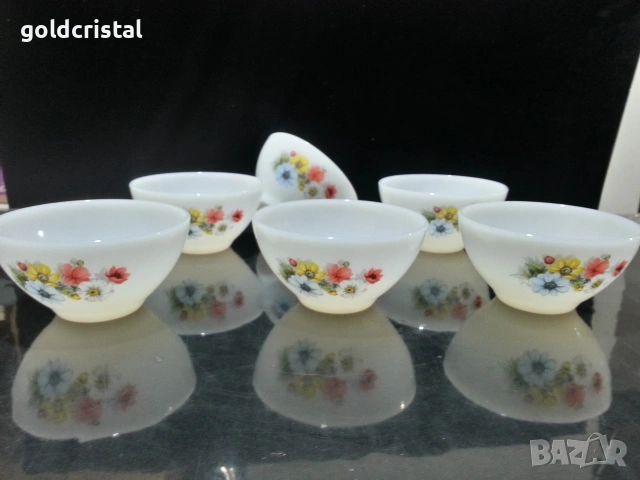 френски аркопал купички , снимка 3 - Антикварни и старинни предмети - 53144496