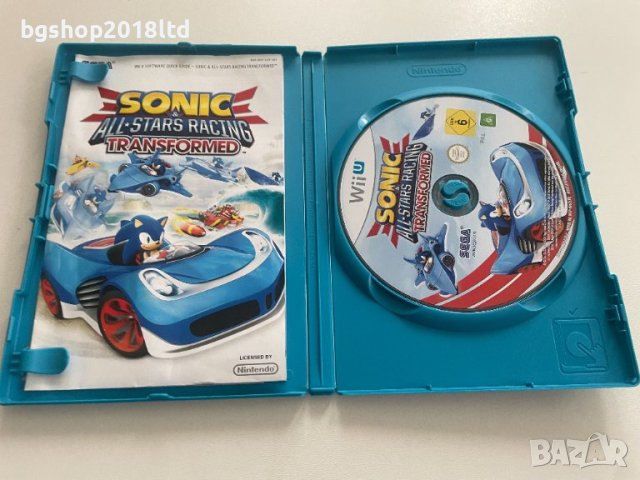 Sonic & All-Stars Racing Transformed за Nintendo Wii U, снимка 3 - Игри за Nintendo - 43295272